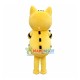 Glasses Cat Holding Sunflower Seed Mascot Costume