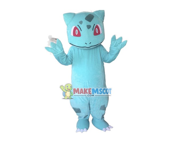Pokemon Bulbasaur Mascot Cartoon Costume Pokemon Bulbasaur Mascot Cartoon Costume