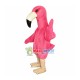 Rare Pink Ostrich Mascot Costume Rare Pink Ostrich Mascot Costume