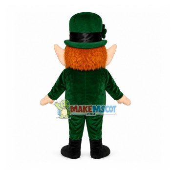Dwarf With Brown Beard Mascot Costume Dwarf With Brown Beard Mascot Costume