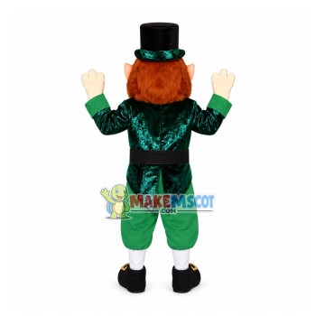 Jubilant Bearded Elf Mascot Costume