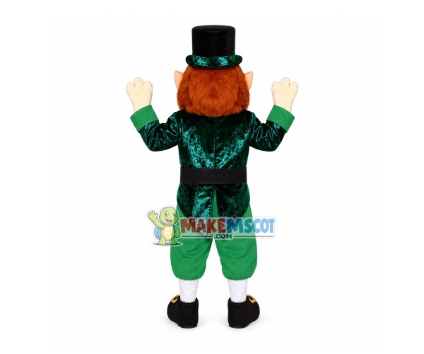 Jubilant Bearded Elf Mascot Costume Jubilant Bearded Elf Mascot Costume