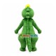 Cartoon Green Dinosaur Mascot Costume Cartoon Green Dinosaur Mascot Costume