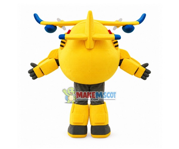 Donnie Mascot Super Wings Costume