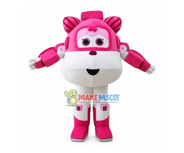 Dizzy Mascot Super Wings Costume Dizzy Mascot Super Wings Costume