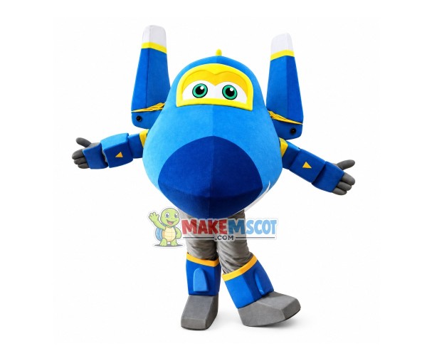 Jerome Mascot Super Wings Costume Jerome Mascot Super Wings Costume
