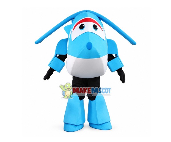 Super Wings Jerome Mascot Costume Super Wings Jerome Mascot Costume