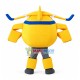 Yellow Donnie Mascot Super Wings Costume Yellow Donnie Mascot Super Wings Costume