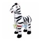 Leisurely Strolling Zebra Mascot Costume Leisurely Strolling Zebra Mascot Costume
