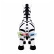 Leisurely Strolling Zebra Mascot Costume Leisurely Strolling Zebra Mascot Costume