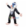 Agile Blue-faced Ape Mascot Costume