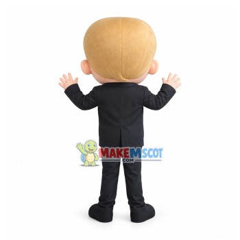 Agent Boss Baby Mascot Costume