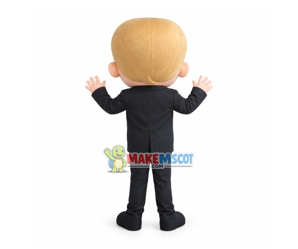 Agent Boss Baby Mascot Costume Agent Boss Baby Mascot Costume