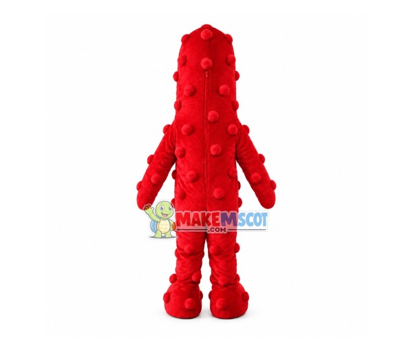 Red Yo Gabba Gabba Muno Mascot Costume