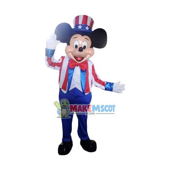 Magician Mickey Mascot Adult Costume Magician Mickey Mascot Adult Costume
