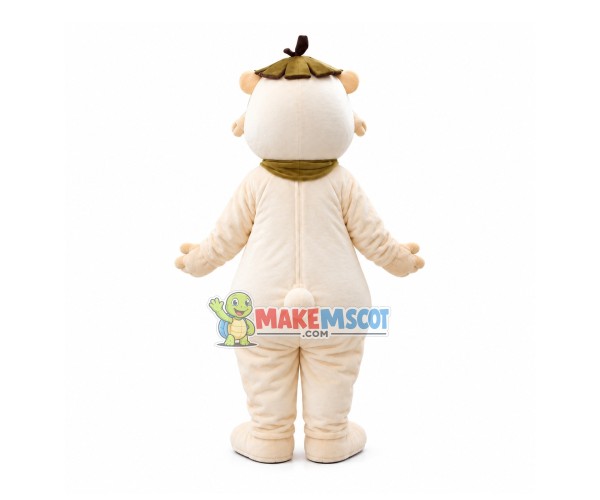 Adorable Lotus Leaf Bear Mascot Costume