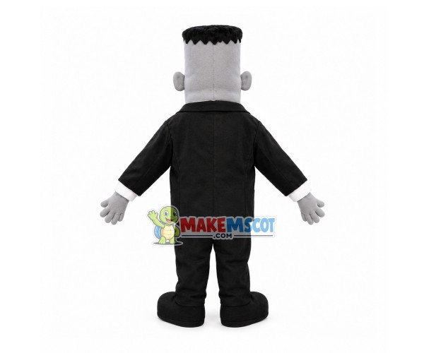 The Boss With Square Face Mascot Costume The Boss With Square Face Mascot Costume