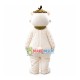 Adorable Lotus Leaf Bear Mascot Costume Adorable Lotus Leaf Bear Mascot Costume