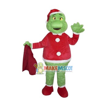 Green Dragon Mascot Costume For Christmas Green Dragon Mascot Costume For Christmas