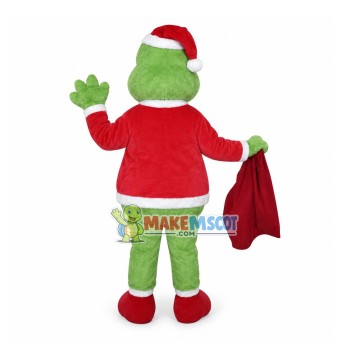 Green Dragon Mascot Costume For Christmas Green Dragon Mascot Costume For Christmas