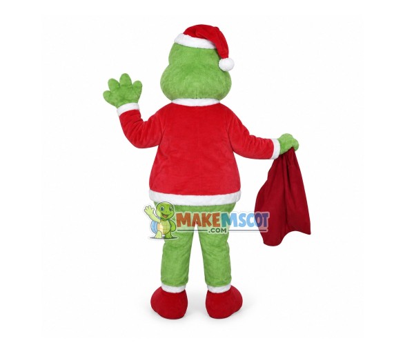 Green Dragon Mascot Costume For Christmas Green Dragon Mascot Costume For Christmas
