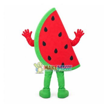 Sweet Piece Of Watermelon Mascot Costume Sweet Piece Of Watermelon Mascot Costume