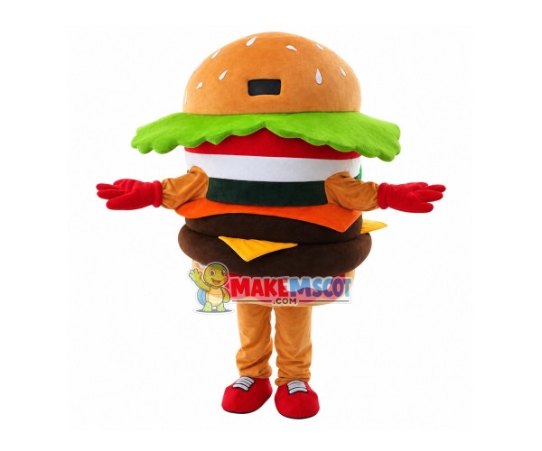 Big Mac Beef Burger Mascot Costume