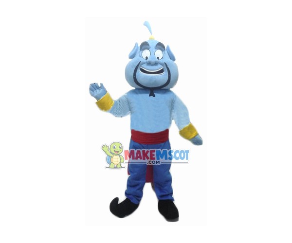 Magic Aladdin Djinn Mascot Costume