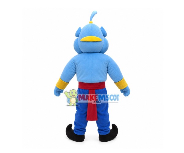 Magic Aladdin Djinn Mascot Costume Magic Aladdin Djinn Mascot Costume