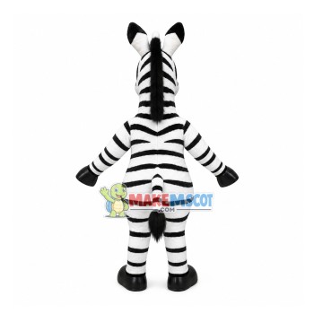 Hoarse Zebra Mascot Lightweight Costume
