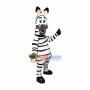 Hoarse Zebra Mascot Lightweight Costume