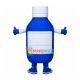 Blue Medicine Bottle Mascot Costume Blue Medicine Bottle Mascot Costume
