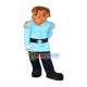 Gracious Black Prince Mascot Costume Gracious Black Prince Mascot Costume