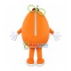 Knotted Orange Melon Mascot Costume