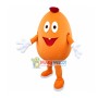 Knotted Orange Melon Mascot Costume