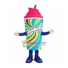Strawberry Flavor Slurpee Mascot Costume