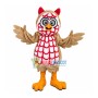 Customized Owl With Red Ears Mascot Costume