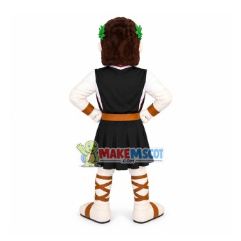 Power Player With Laurel Mascot Costume Power Player With Laurel Mascot Costume