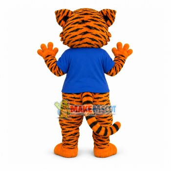 Lively Tiger Mascot Costume For Primary School Lively Tiger Mascot Costume For Primary School
