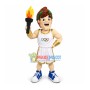 Muscular Olympic Torchbearer Mascot Costume