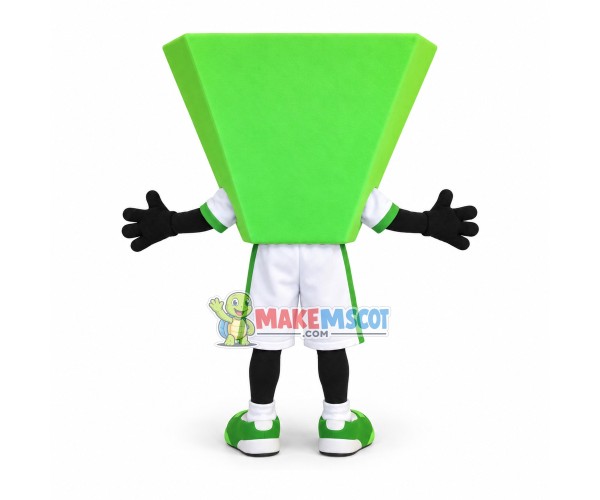 TD Green Cheer Card Mascot Costume