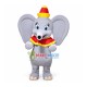 Baby Elephant Wearing Pagoda Hat Mascot Costume Baby Elephant Wearing Pagoda Hat Mascot Costume