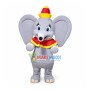 Baby Elephant Wearing Pagoda Hat Mascot Costume