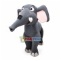 Sightseeing Gray Wild Elephant Mascot Costume
