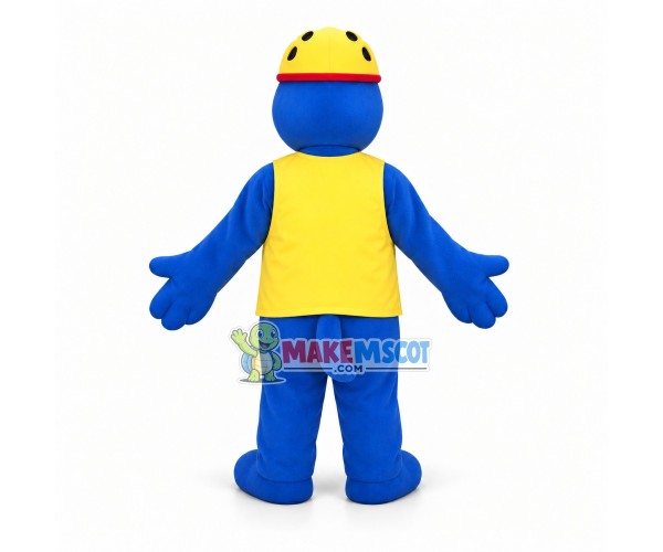 Professional Sea Lion Technician Mascot Costume Professional Sea Lion Technician Mascot Costume