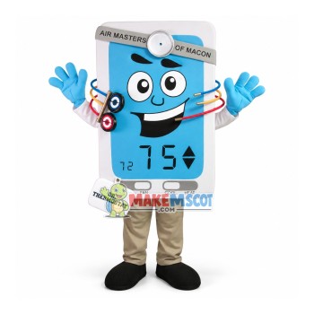Temperature Table Commissioner Mascot Costume Temperature Table Commissioner Mascot Costume