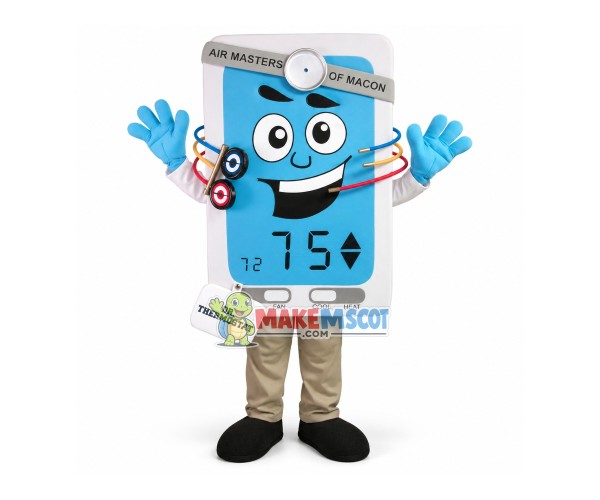 Temperature Table Commissioner Mascot Costume Temperature Table Commissioner Mascot Costume