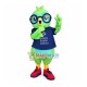 Public Institution Green Bird Mascot Costume Public Institution Green Bird Mascot Costume