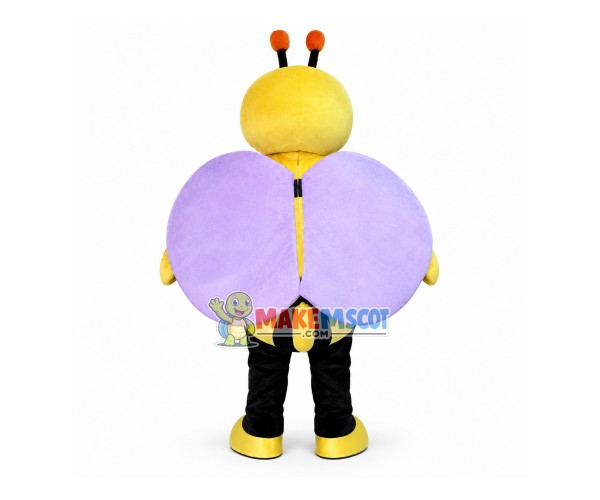 Vivid Big Bee Mascot Costume Vivid Big Bee Mascot Costume