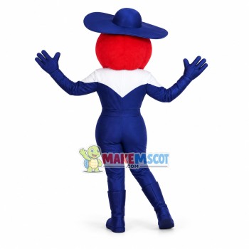 Female Cartoon Doll Of Ombrelle Mascot Costume Female Cartoon Doll Of Ombrelle Mascot Costume